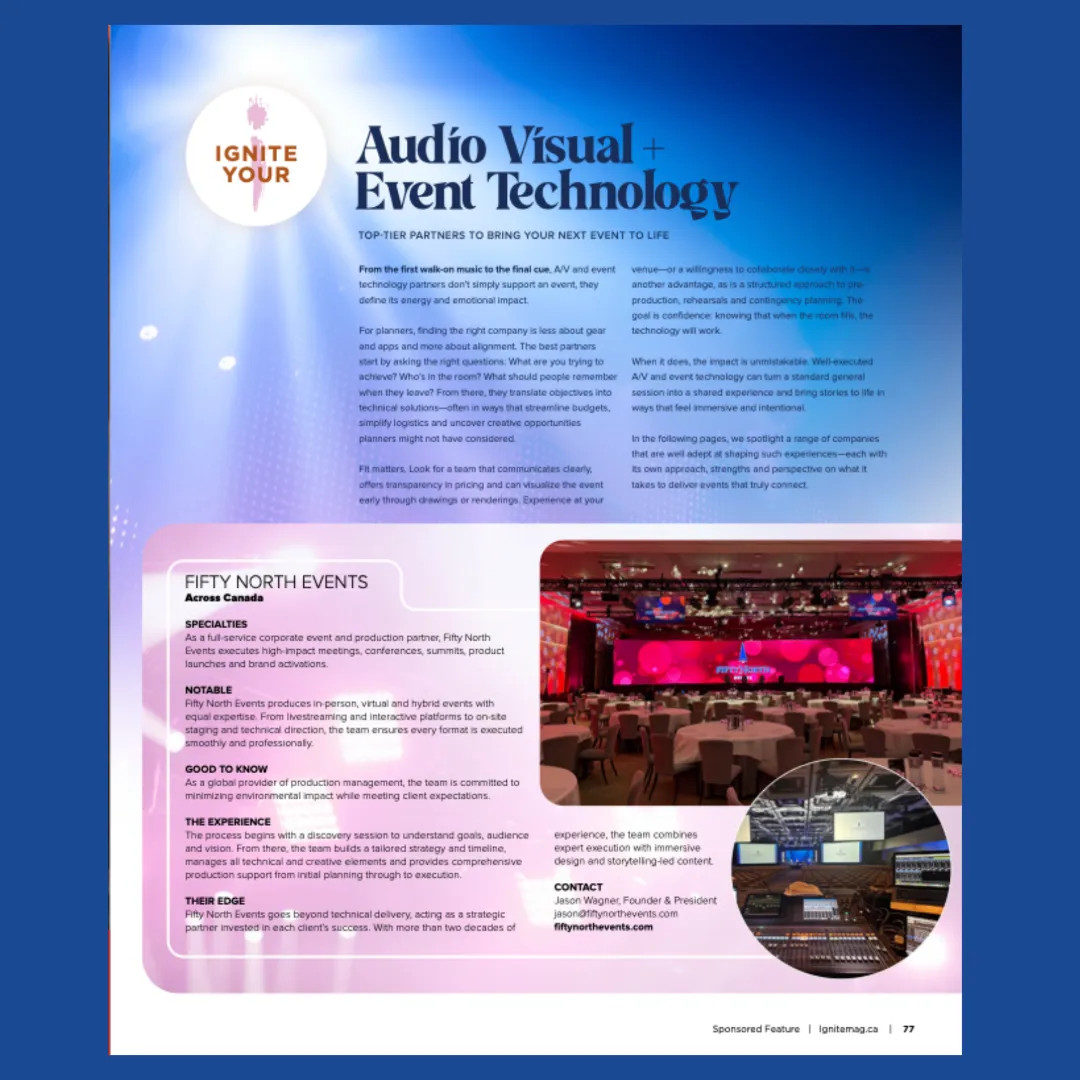 Ignite Your AV + Event Tech - May 2026